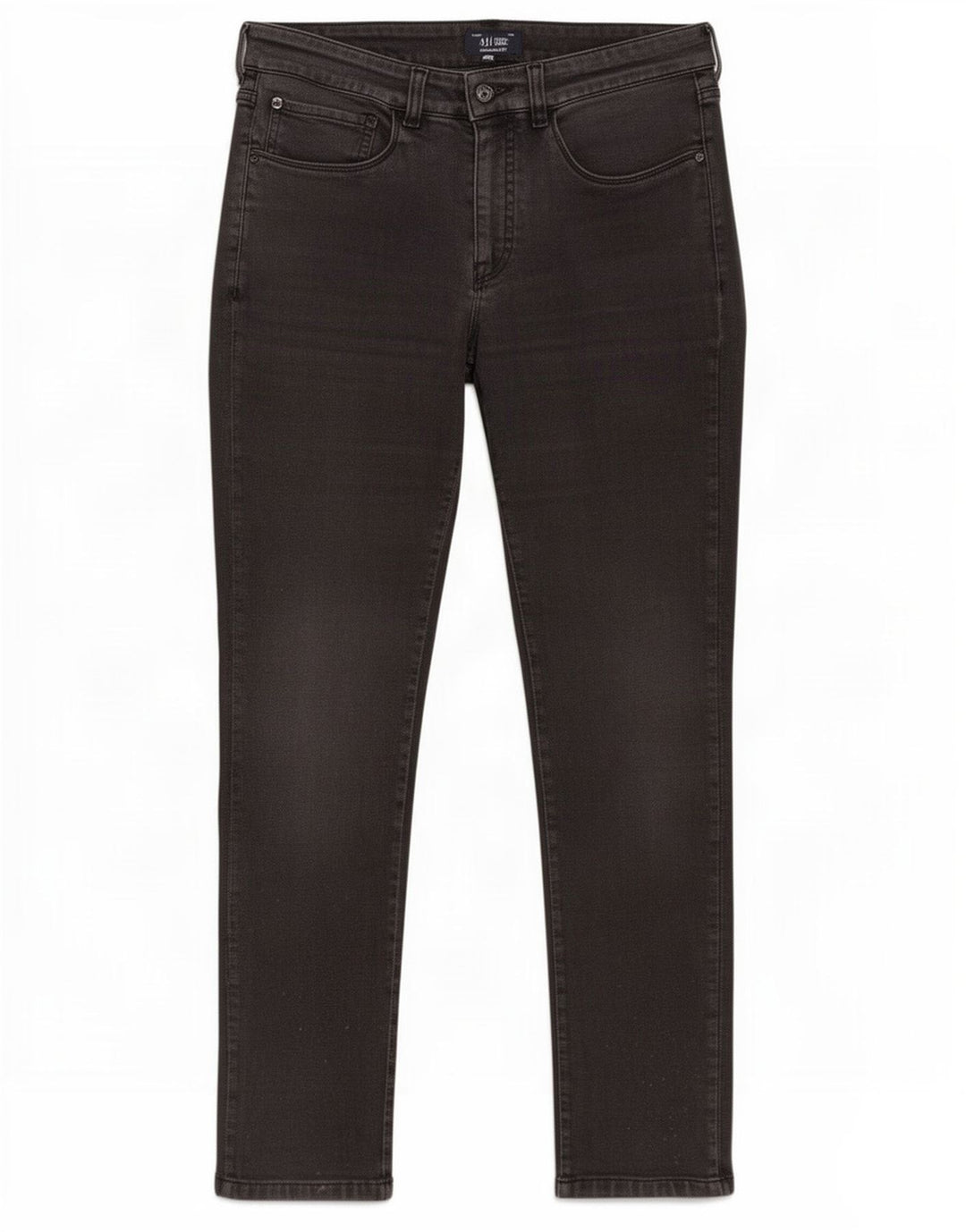 Armani Dame Slim Jeans W27 L28 Sort Bomuld