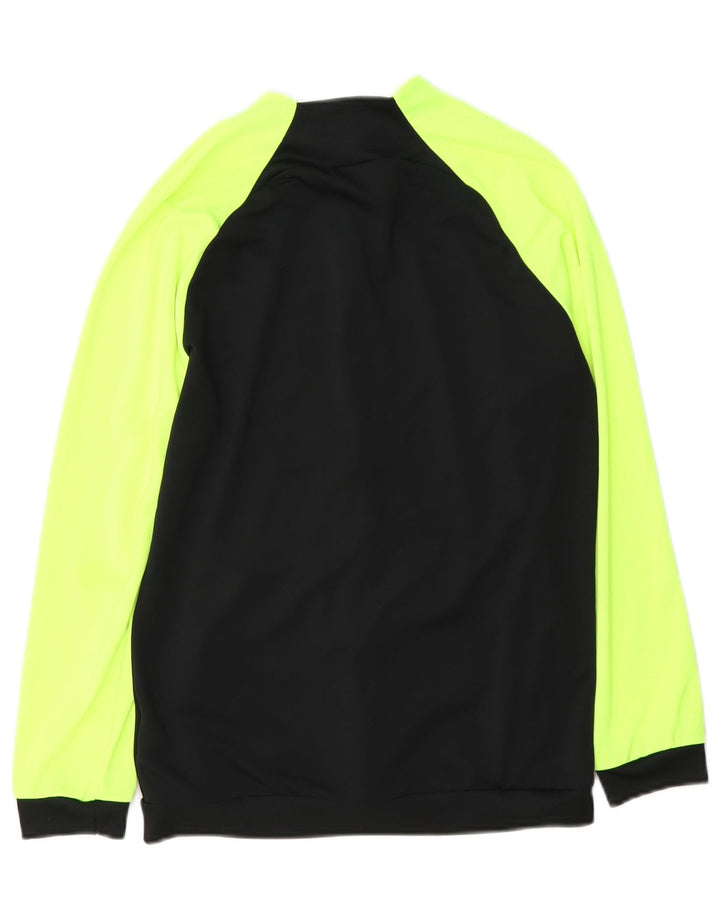Nike drenge Dri Fit træningsdragt topjakke 12-13 år Stor sort farveblok
