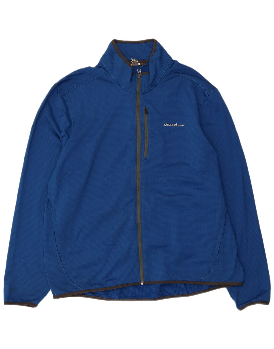 EDDIE BAUER Træningsdragt til mænd Topjakke UK 42 XL Blå Polyester