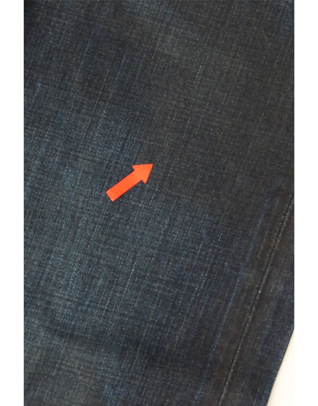 Levi's Herre 504 Straight Jeans W28 L32 Marineblå Bomuld