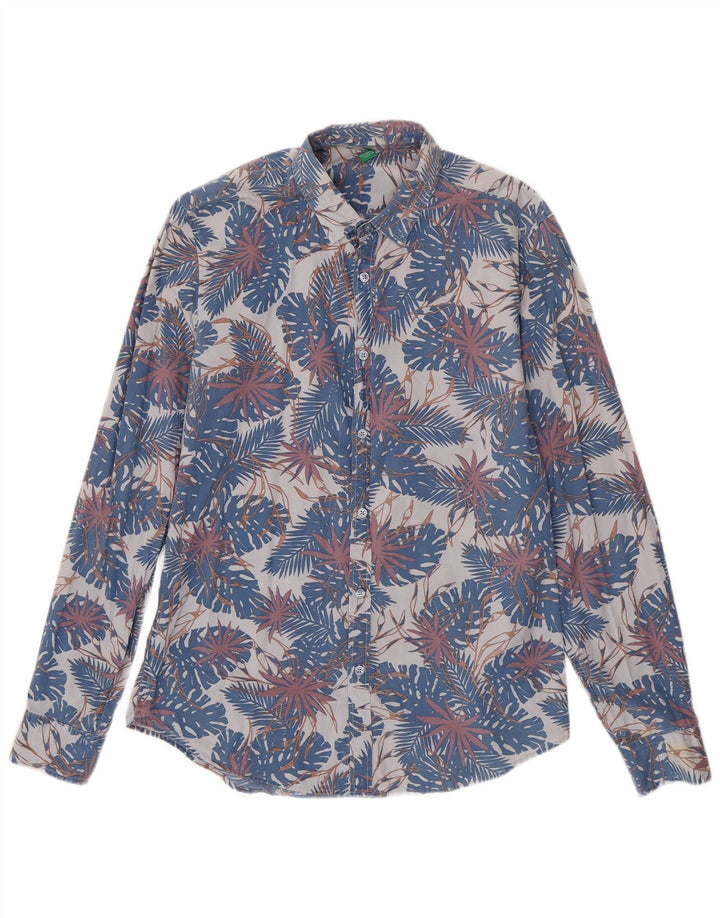 BENETTON Herreskjorte Medium Multicolored Floral