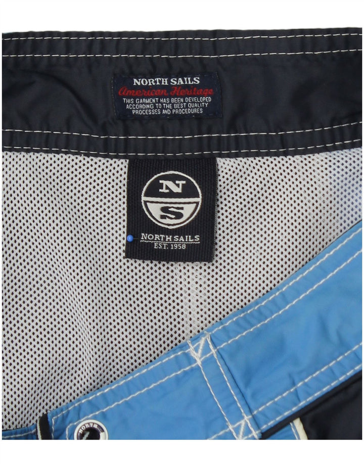 NORTH SAILS Mens American Heritage Swimming Shorts Medium  Blue