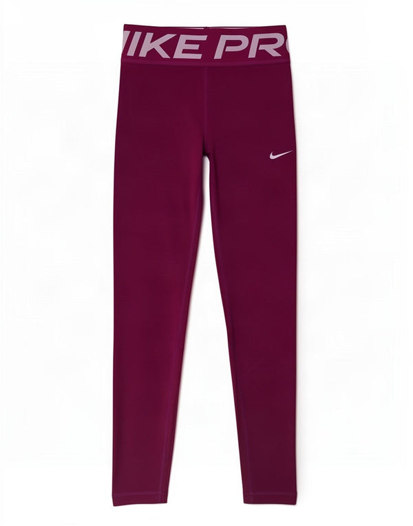 Nike piger Dri Fit grafiske leggings 10-11 år medium lilla polyester