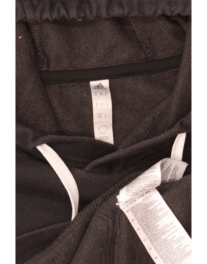 Adidas Herre hættetrøje Jumper Medium Sort Bomuld