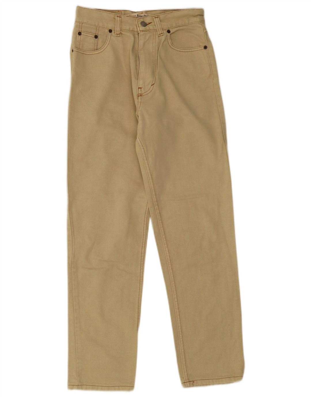 Sisley Herre Tapered Jeans W28 L30 Beige Bomuld