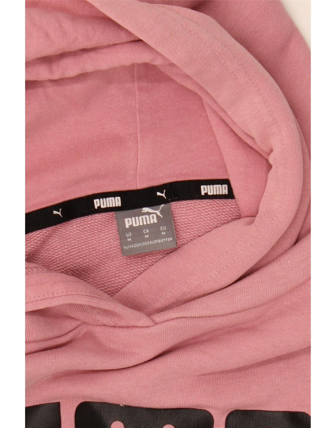 Puma Grafisk hættetrøje til mænd Medium Pink