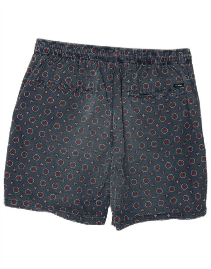 Billabong Herre Casual Shorts W32 Medium Navy Blue Polka Dot