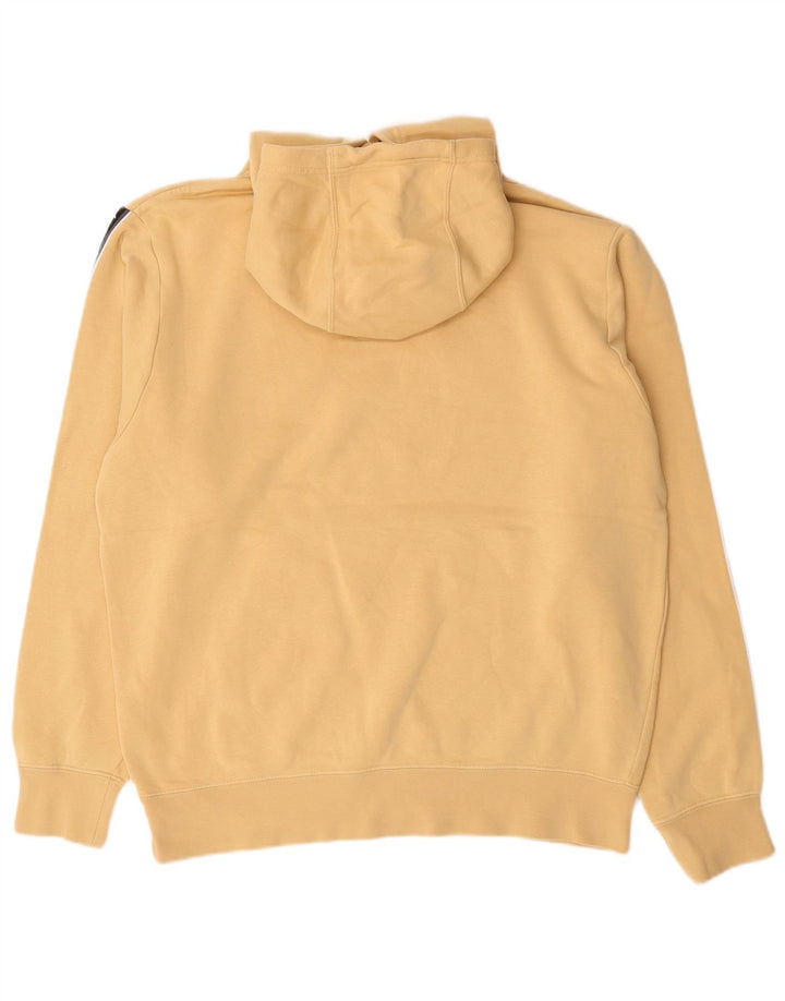 Nike Herre grafisk hættetrøje Jumper Medium Gul Colourblock Bomuld