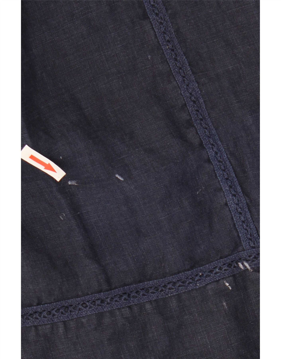 Zara Dame Ærmeløs A-Line Kjole UK 12 Medium Navy Blue