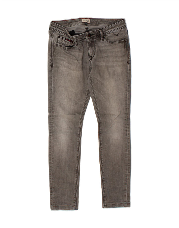 TOMMY HILFIGER Womens Slim Jeans W28 L27 Grey Vintage Tommy Hilfiger and Second-Hand Tommy Hilfiger from Messina Hembry 