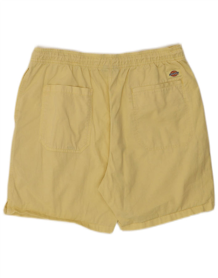 Dickies Herre Cargo Shorts Large W34 Gul Bomuld
