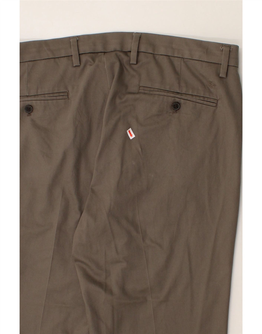 DOCKERS Mens Straight Cropped Trousers W38 L25 Grey Cotton Vintage Dockers and Second-Hand Dockers from Messina Hembry 