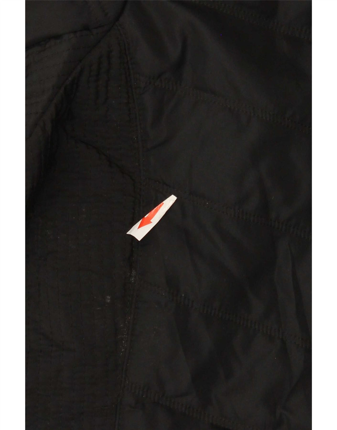 Marks & Spencer Dame Hætte Polstret Frakke UK 22 3XL Sort Polyester