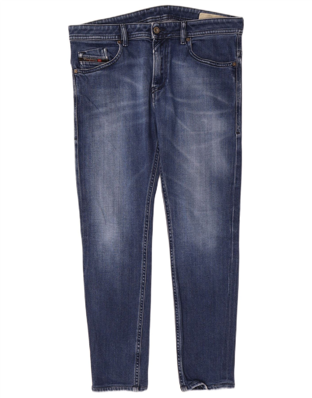 Diesel Herre Slim Jeans W34 L29 Blå Bomuld