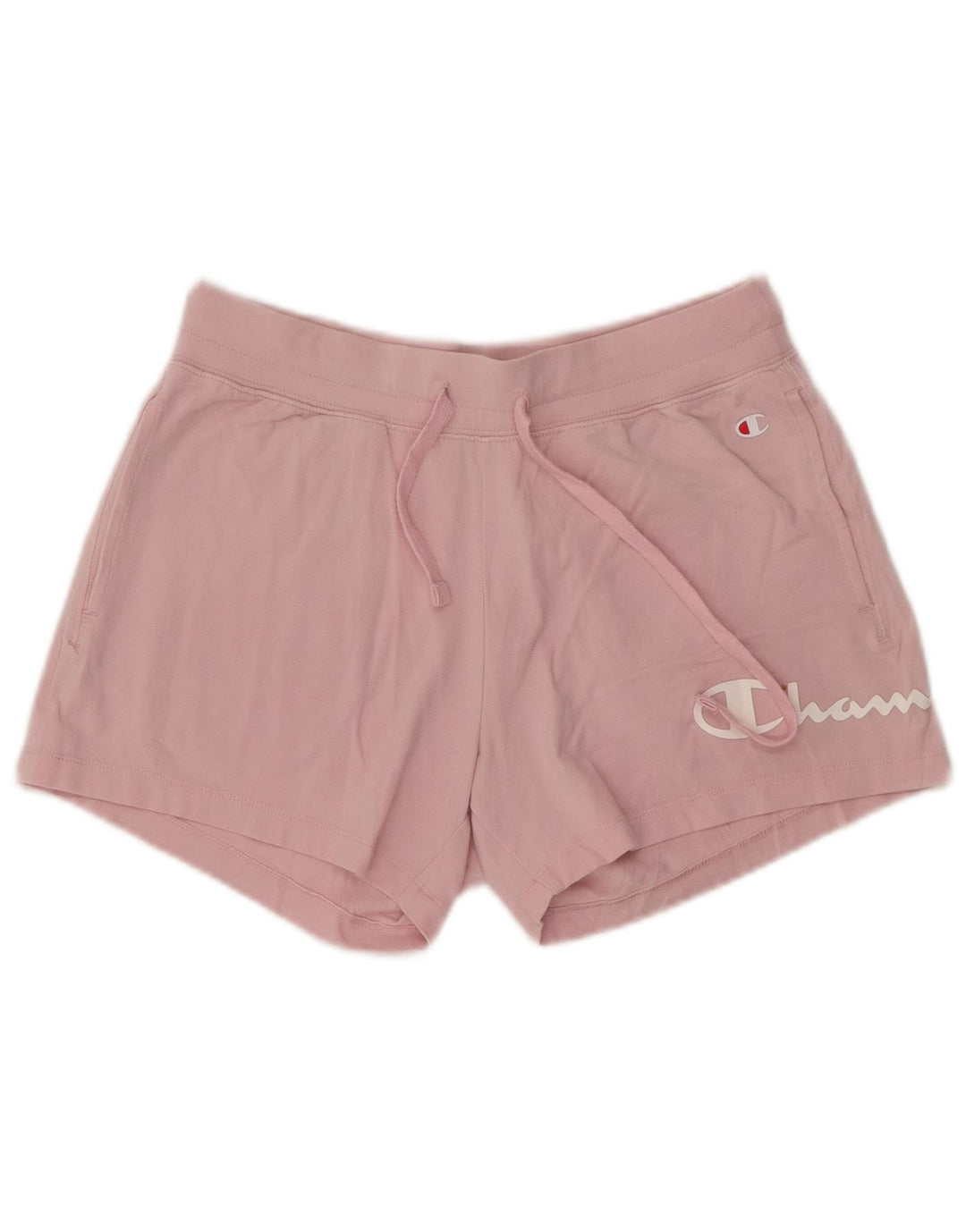 Champion kvinders grafiske sportsshorts UK 12 Medium Pink Bomuld