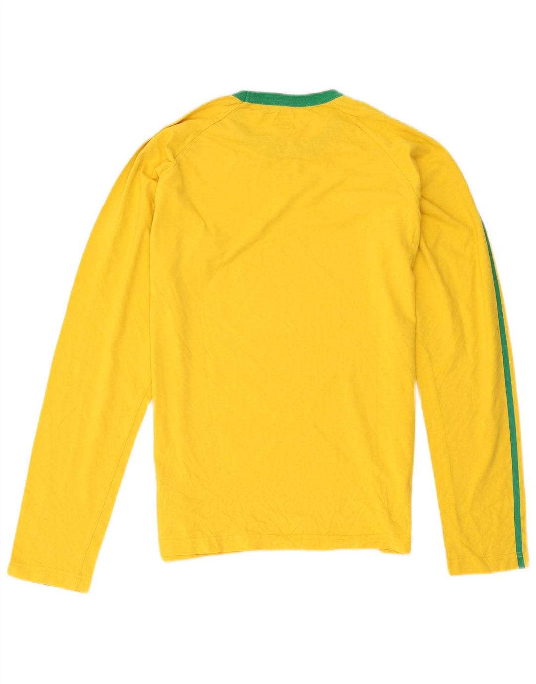 Adidas Herre Top Langærmet Medium Gul Bomuld