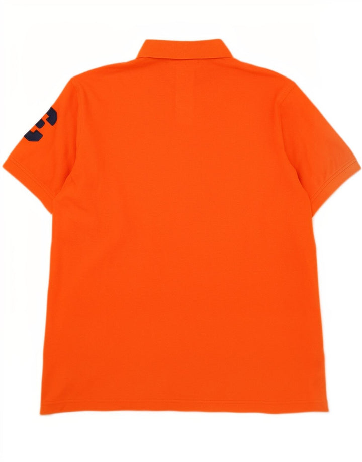 U.S. Polo Assn. Herreskjorte stor orange bomuld