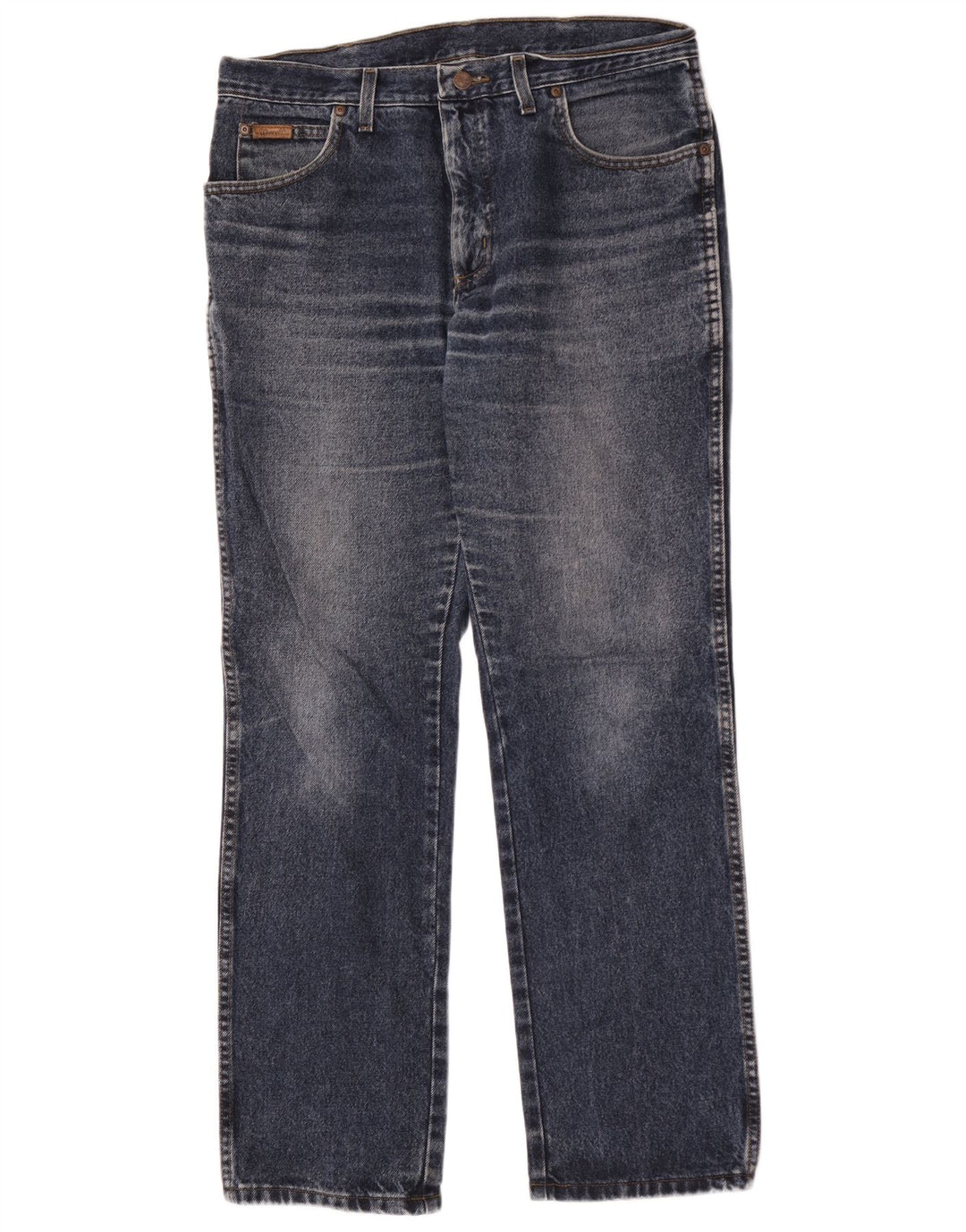 Wrangler Straight Jeans til mænd W34 L32 Blå