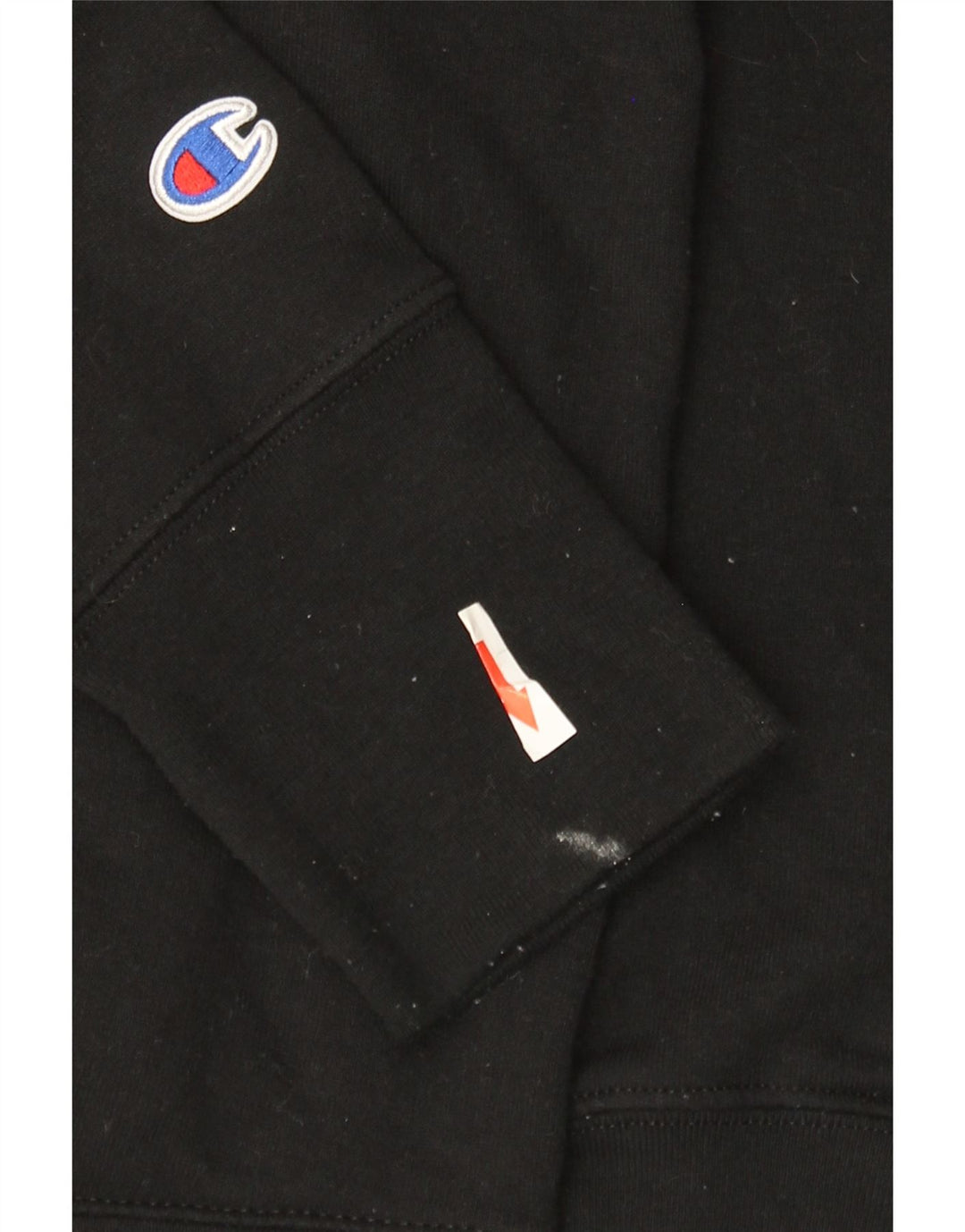 Champion Graphic Hoodie Jumper UK 14 Medium Sort Polyester