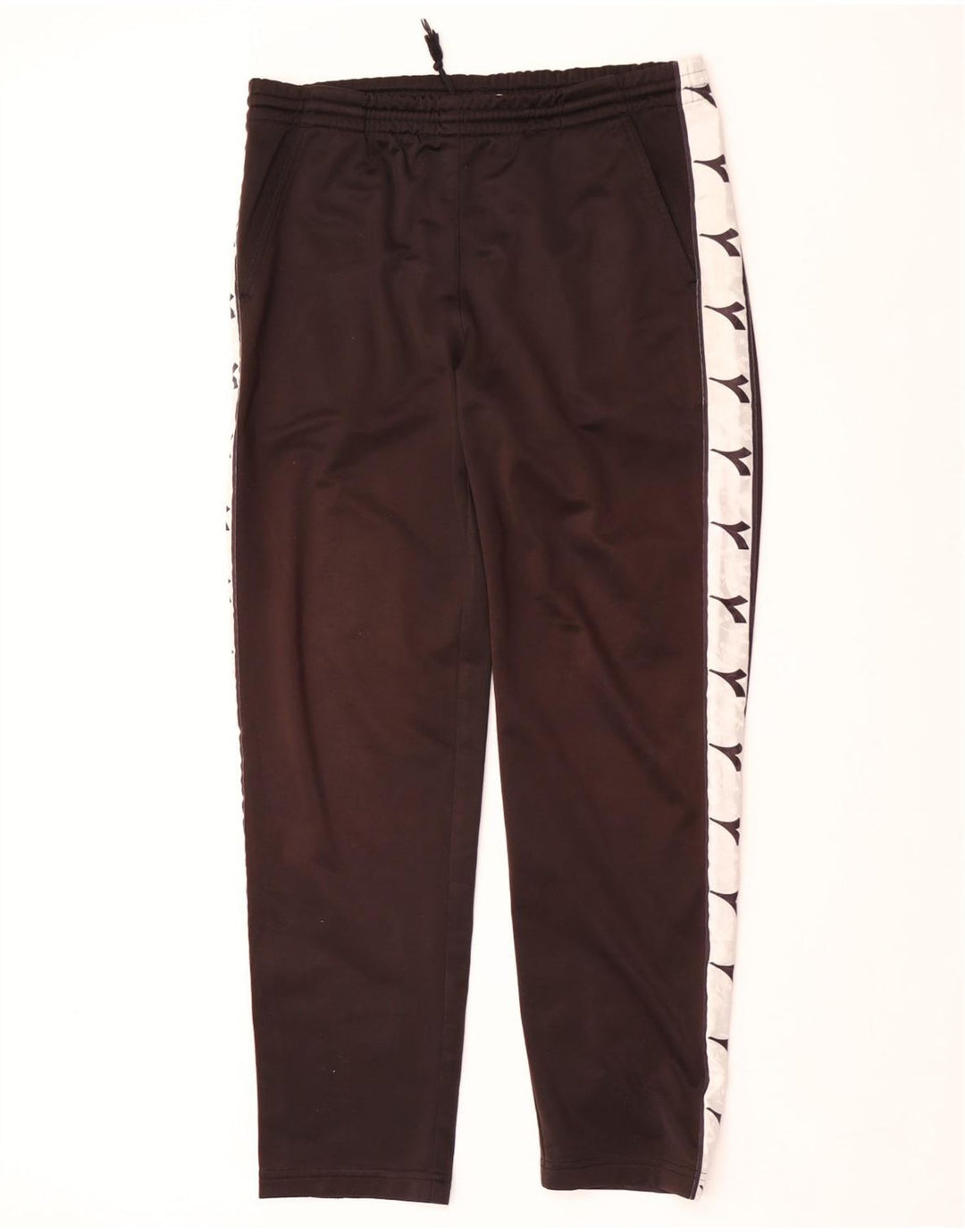 Diadora Herre grafiske træningsdragt bukser Large Black Colourblock Polyester