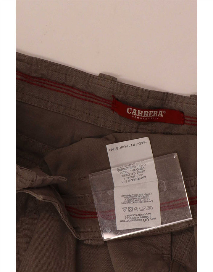 Carrera Herre Cargo Shorts W34 Large Grå Bomuld