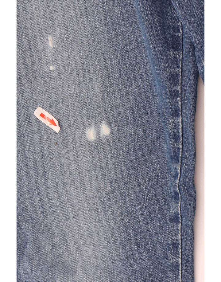 Wrangler Herre Texas Slim Jeans W36 L32 Blå Bomuld