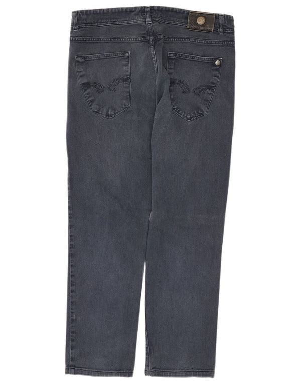 TRUSSARDI Lige jeans til mænd IT 50 Large W34 L28 Blå