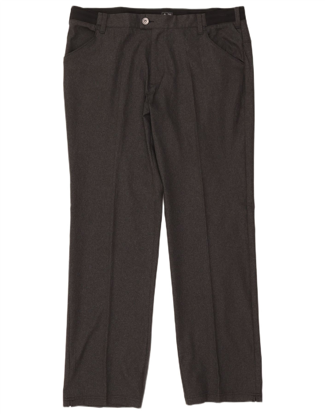 Adidas Straight Casual Bukser til mænd W38 L34 Grå Polyester