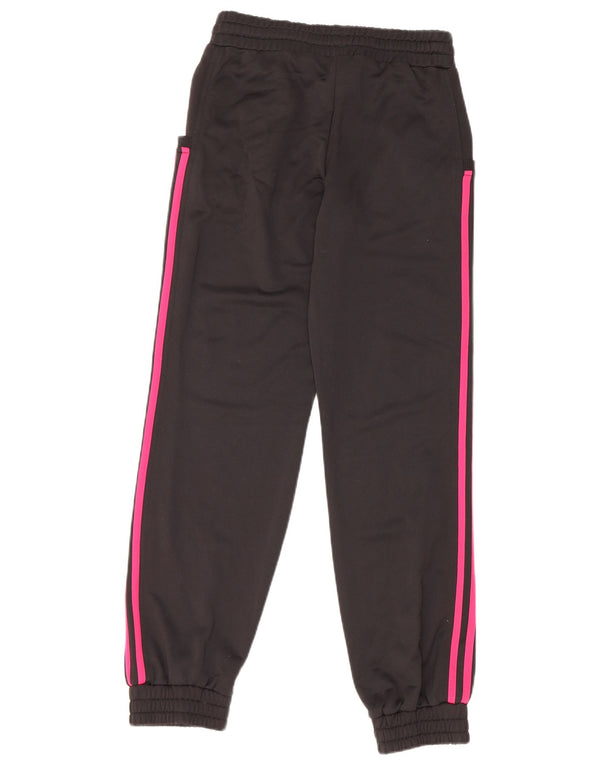 Adidas Pige Træningsdragt Bukser Joggers 13-14 År Sort Polyester