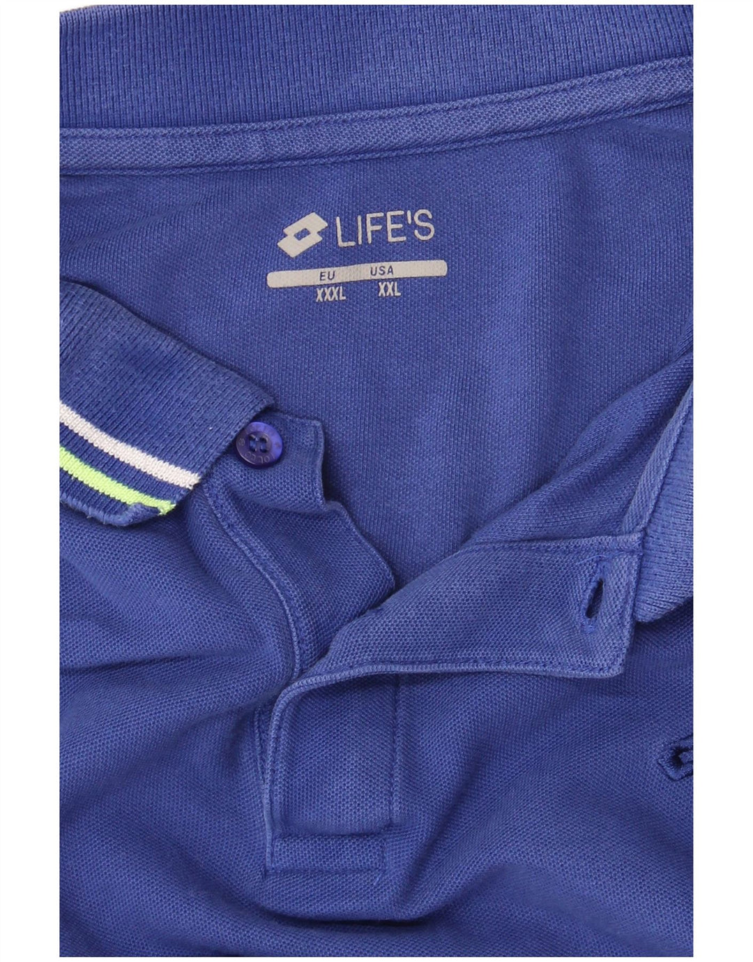 Lotto Herre Polo Shirt 2XL Blå