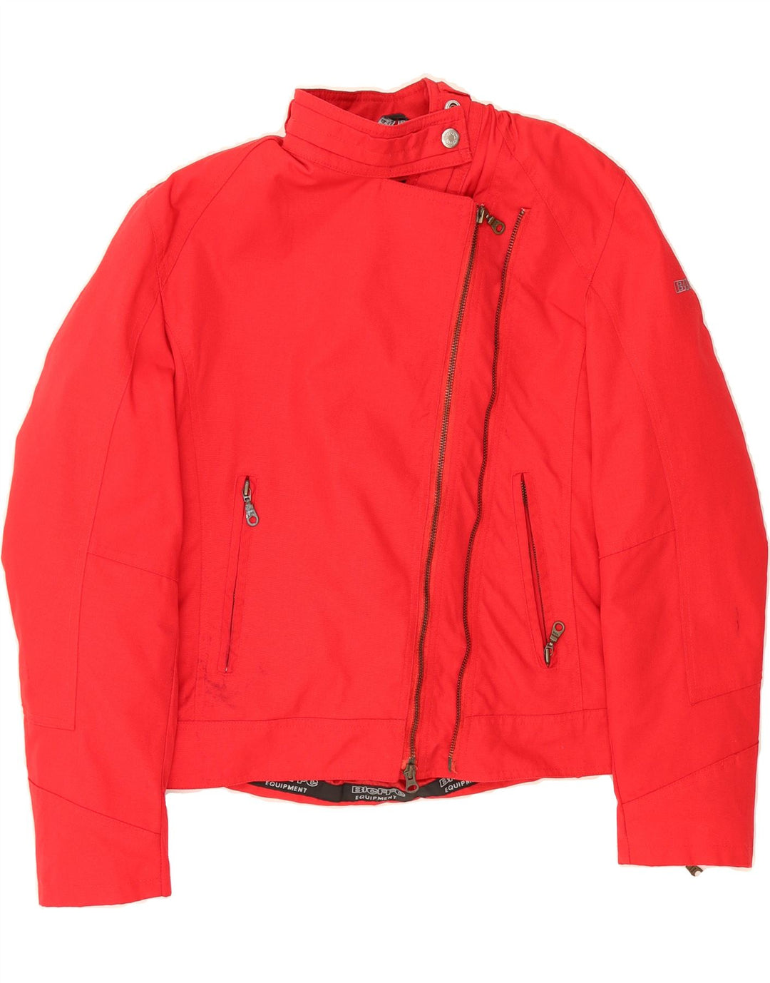 BIEFFE Womens Bomber Jacket UK 14 Medium Red Vintage Bieffe and Second-Hand Bieffe from Messina Hembry 