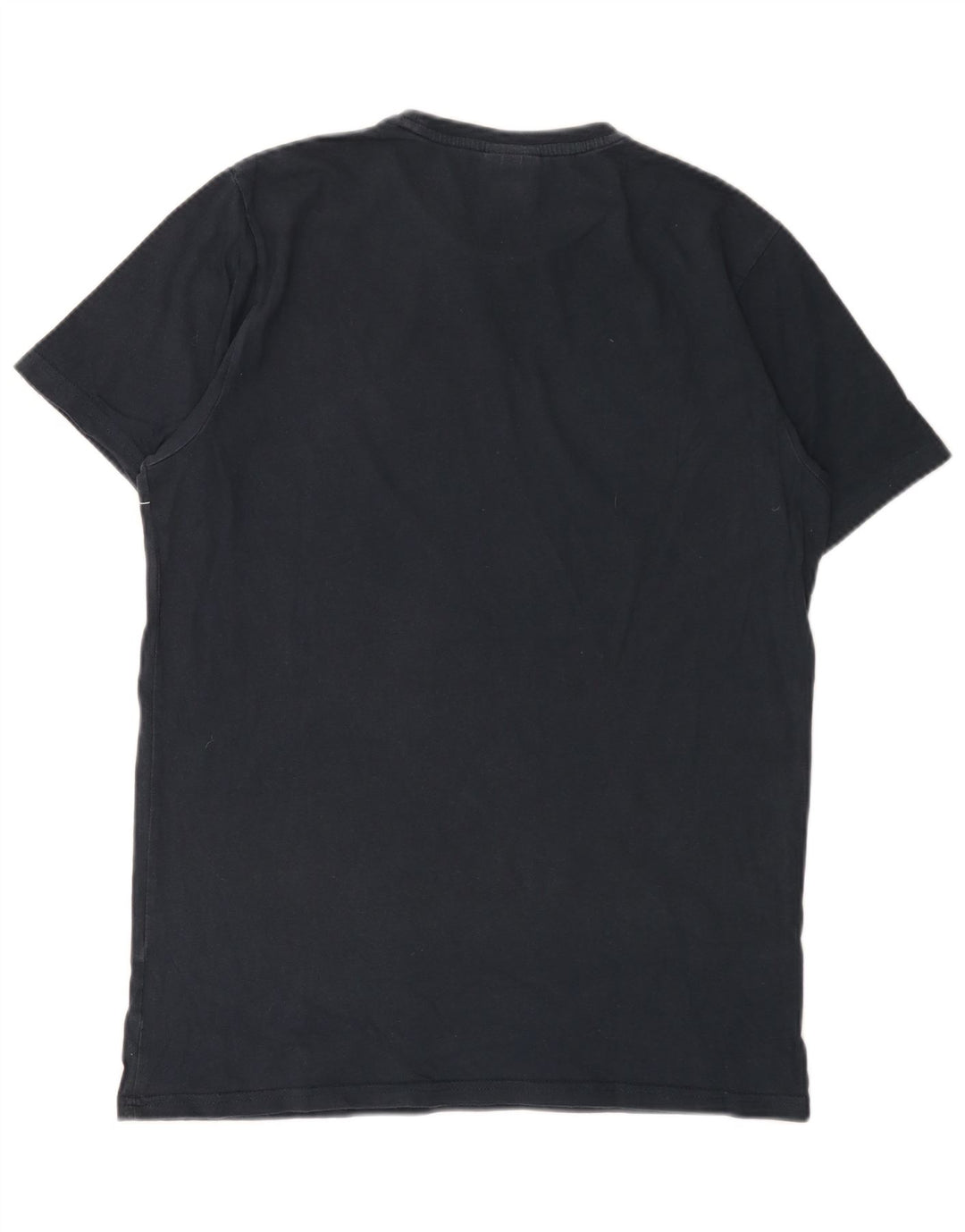 ELLESSE Grafisk T-shirt til mænd, medium marineblå stribet
