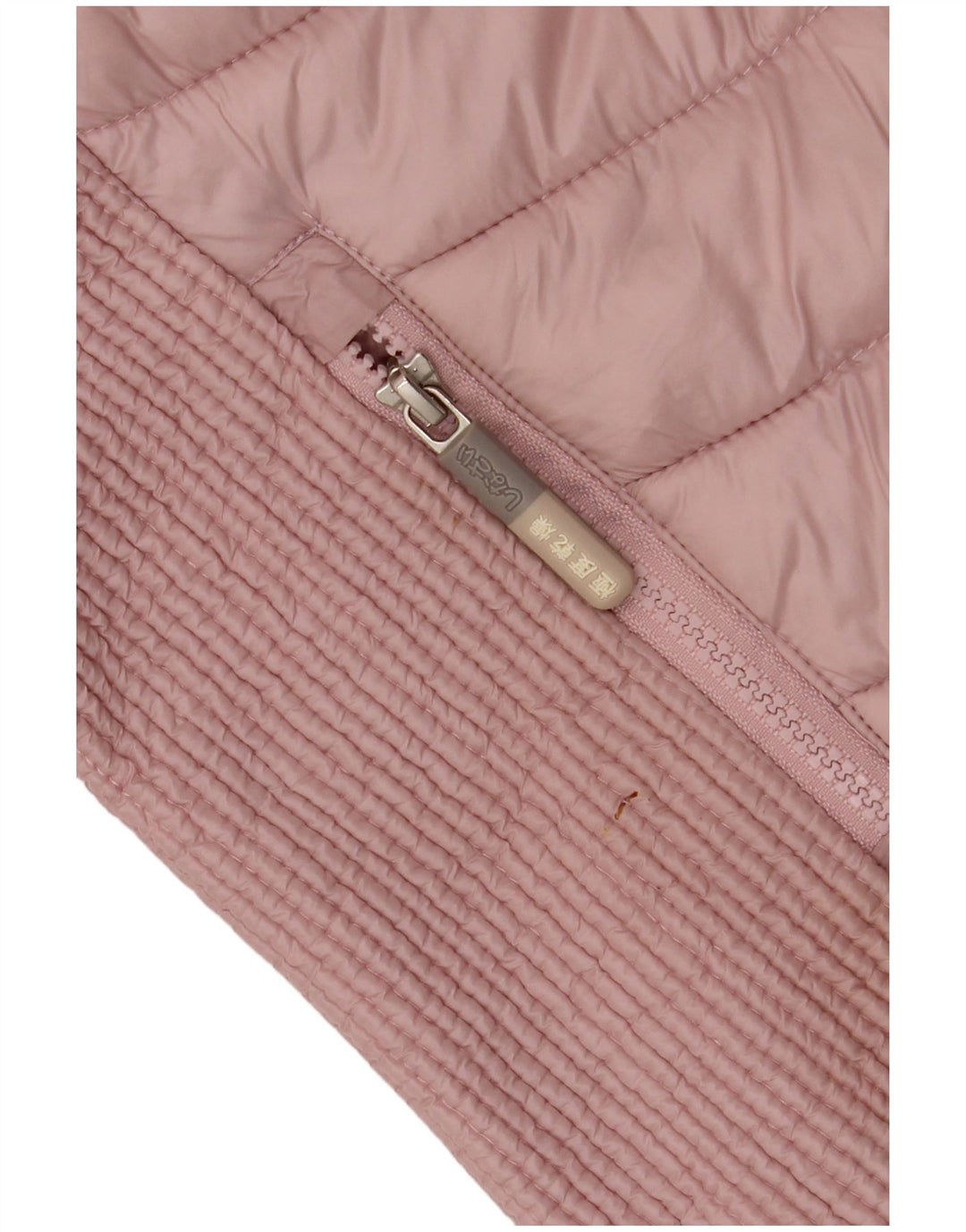 SUPERDRY Polstret Damejakke UK 16 Stor Pink Nylon