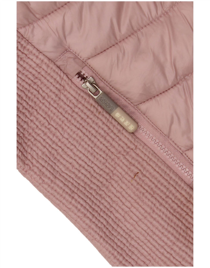 SUPERDRY Polstret Damejakke UK 16 Stor Pink Nylon