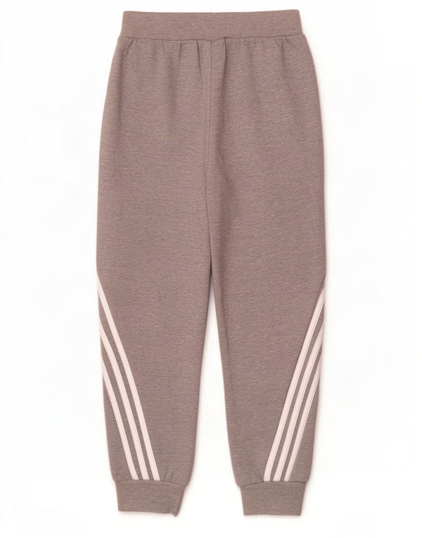 Adidas Drenge Træningsdragt Bukser Joggers 13-14 År Grå Bomuld