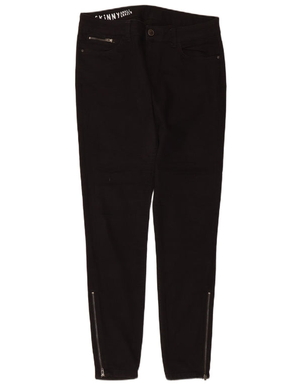Marks & Spencer Dame Skinny Jeans UK 14 Large W32 L28 Sort Bomuld