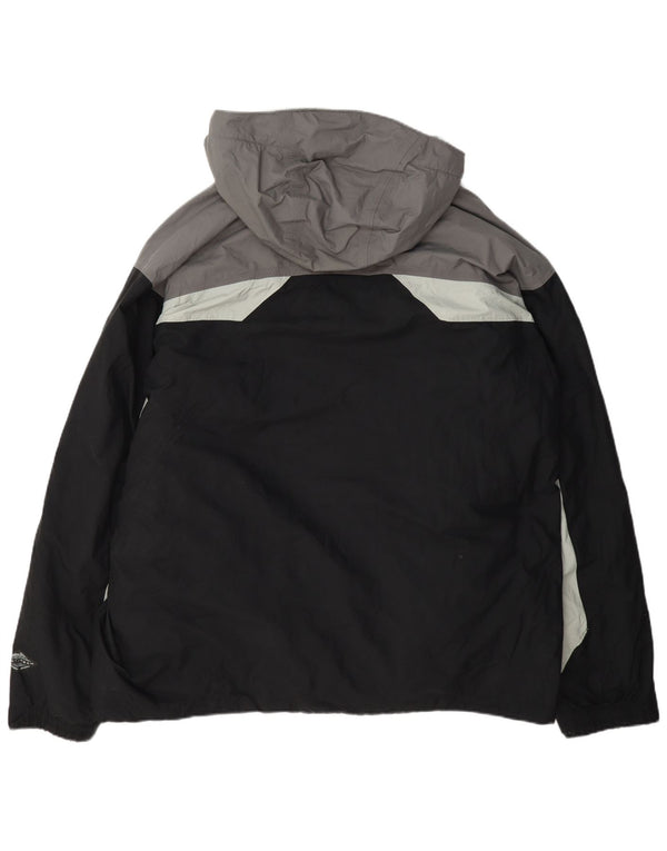 Columbia Herre Omni-Tech Skijakke med hætte UK 44 2XL Sort Colourblock