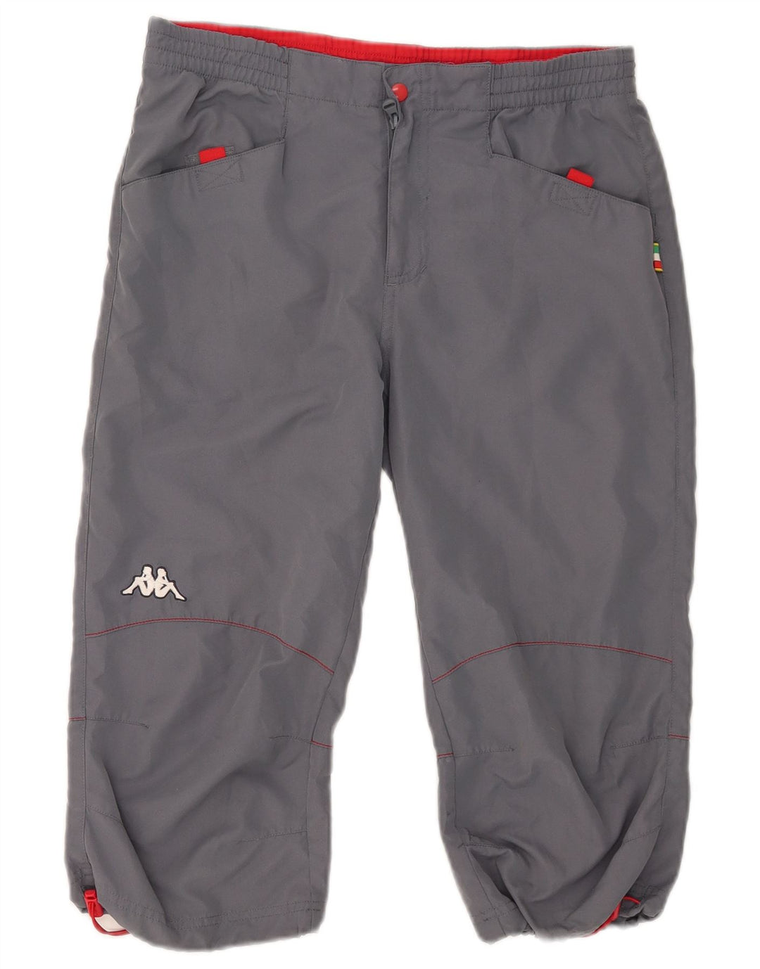 Kappa Herre Capri Bukser Small W29 L18 Grå Polyester