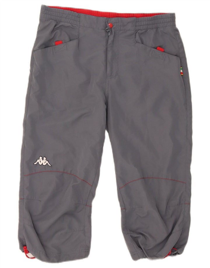 Kappa Herre Capri Bukser Small W29 L18 Grå Polyester