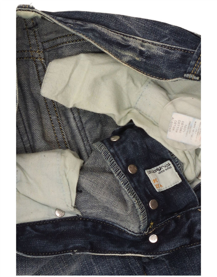 ENERGIE Straight jeans til mænd W32 L34 blå bomuld