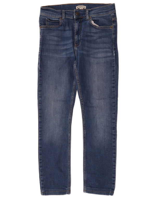 Whistles Womens Cropped Jeans W28 L24 Blå Bomuld