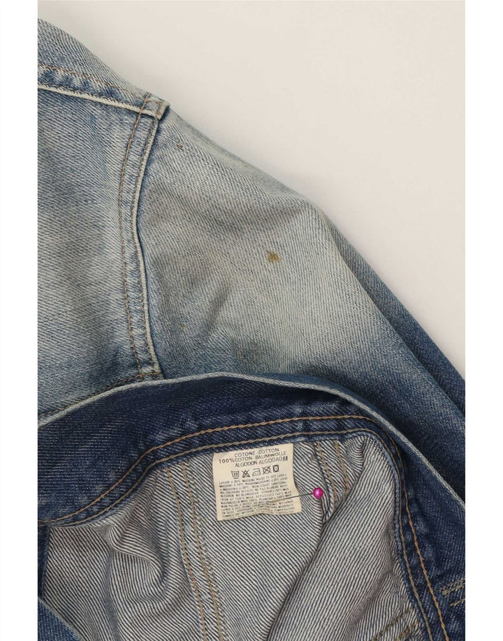 Diesel Herre denimjakke UK 42 XL Blå Bomuld
