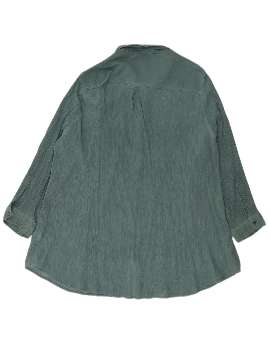 Marks & Spencer Womens Autograph Shirt UK 26 5XL Grøn viskose