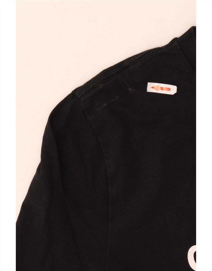 Carhartt Herre grafisk T-shirt Top Lille sort bomuld