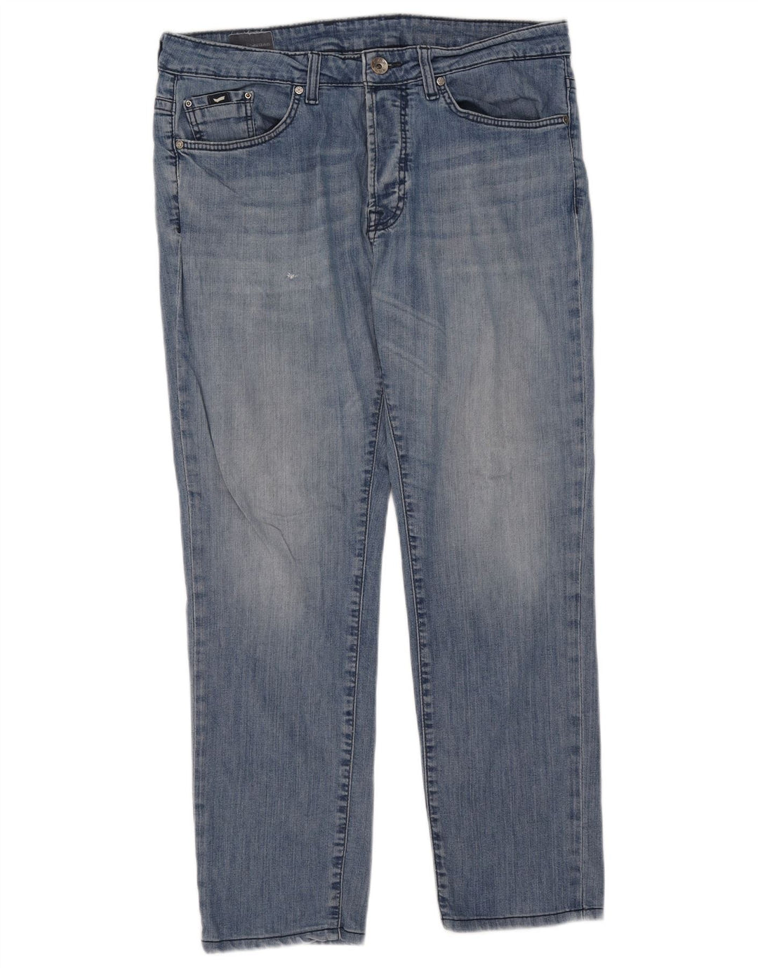 Gas Straight Jeans til mænd W36 L29 blå bomuld
