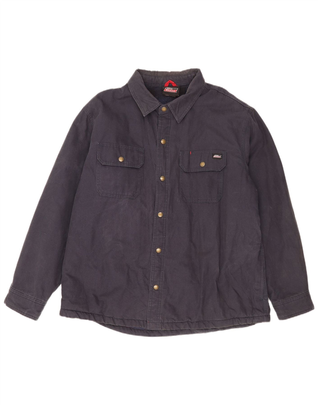 Dickies Herre Lumberjack Shirt XL Navy Blue