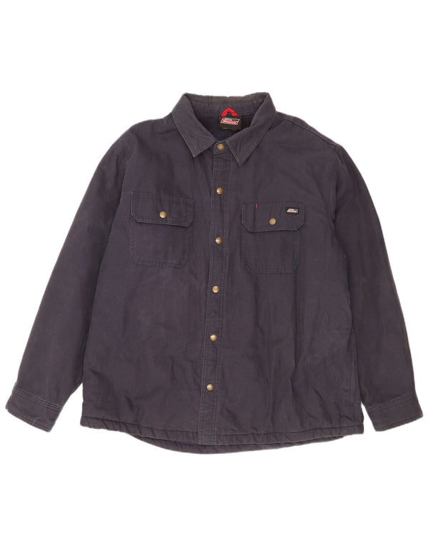 Dickies Herre Lumberjack Shirt XL Navy Blue