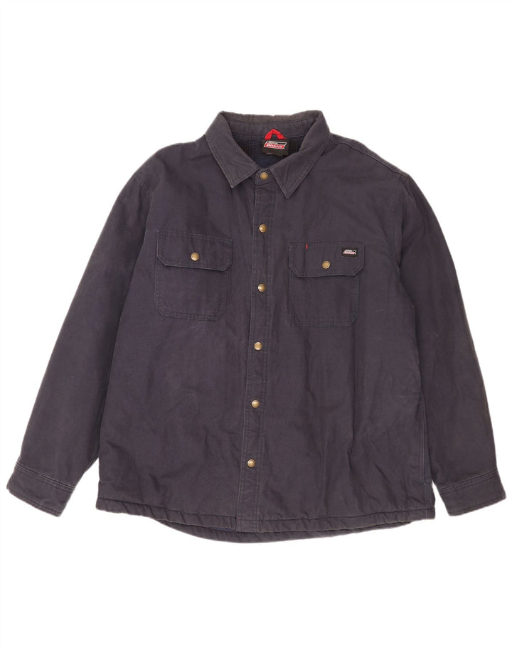 Dickies Herre Lumberjack Shirt XL Navy Blue