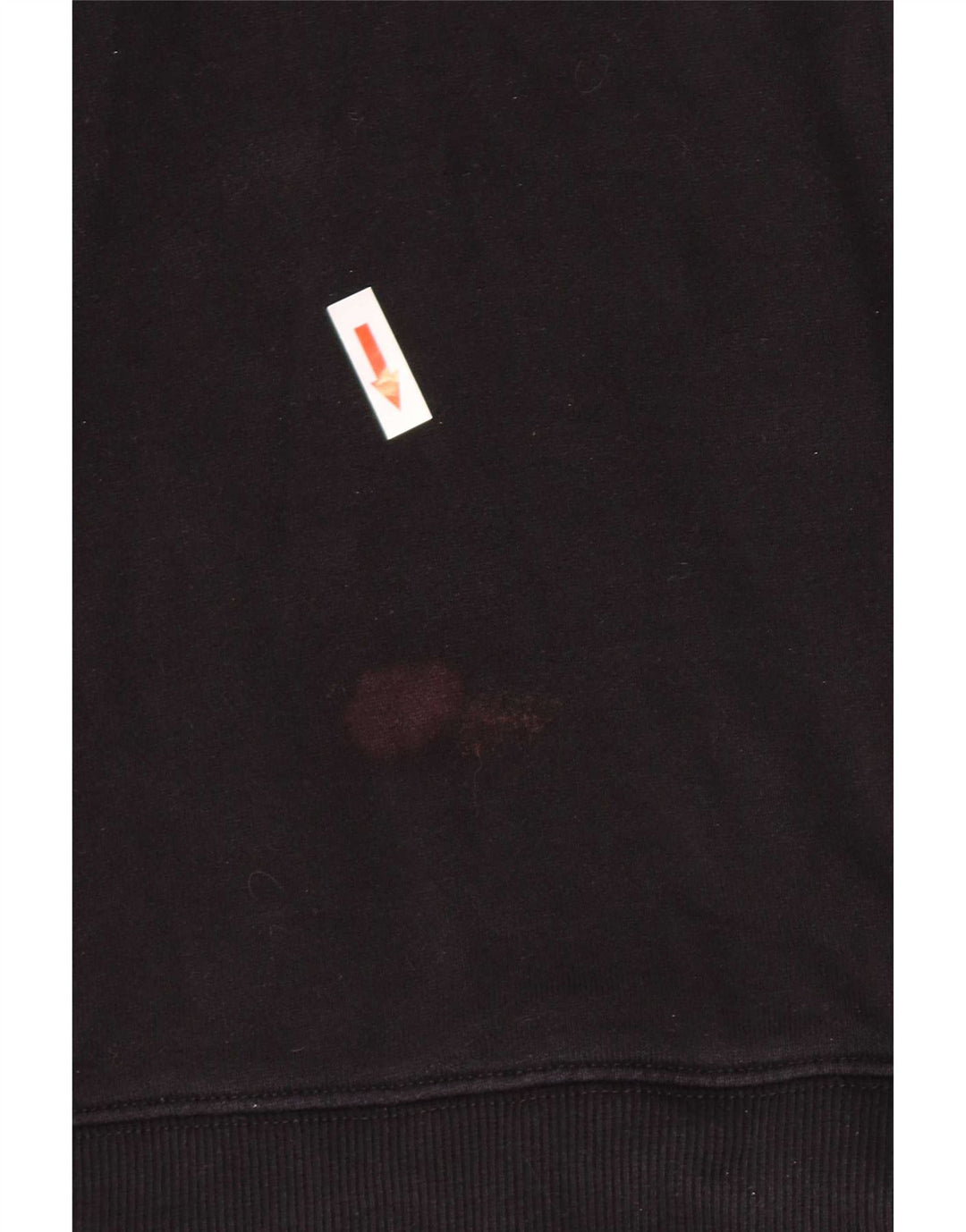 Adidas Dame Sweatshirt Jumper UK 12/14 Medium Sort Bomuld