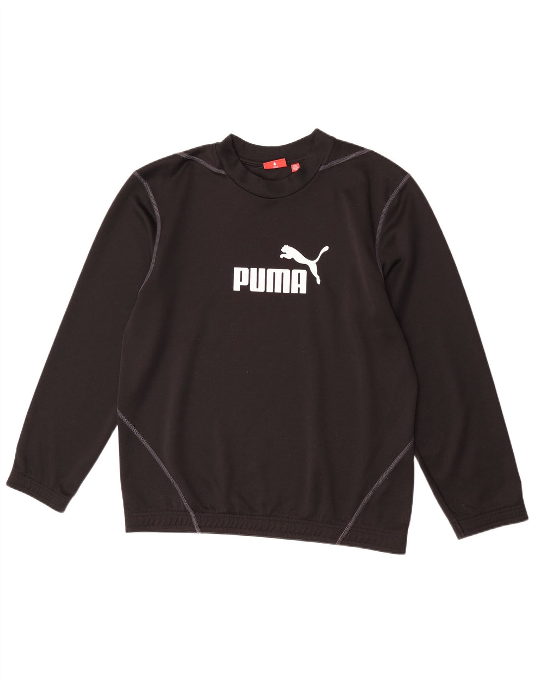 Puma Herre grafisk sweatshirt Jumper Medium Sort Polyester